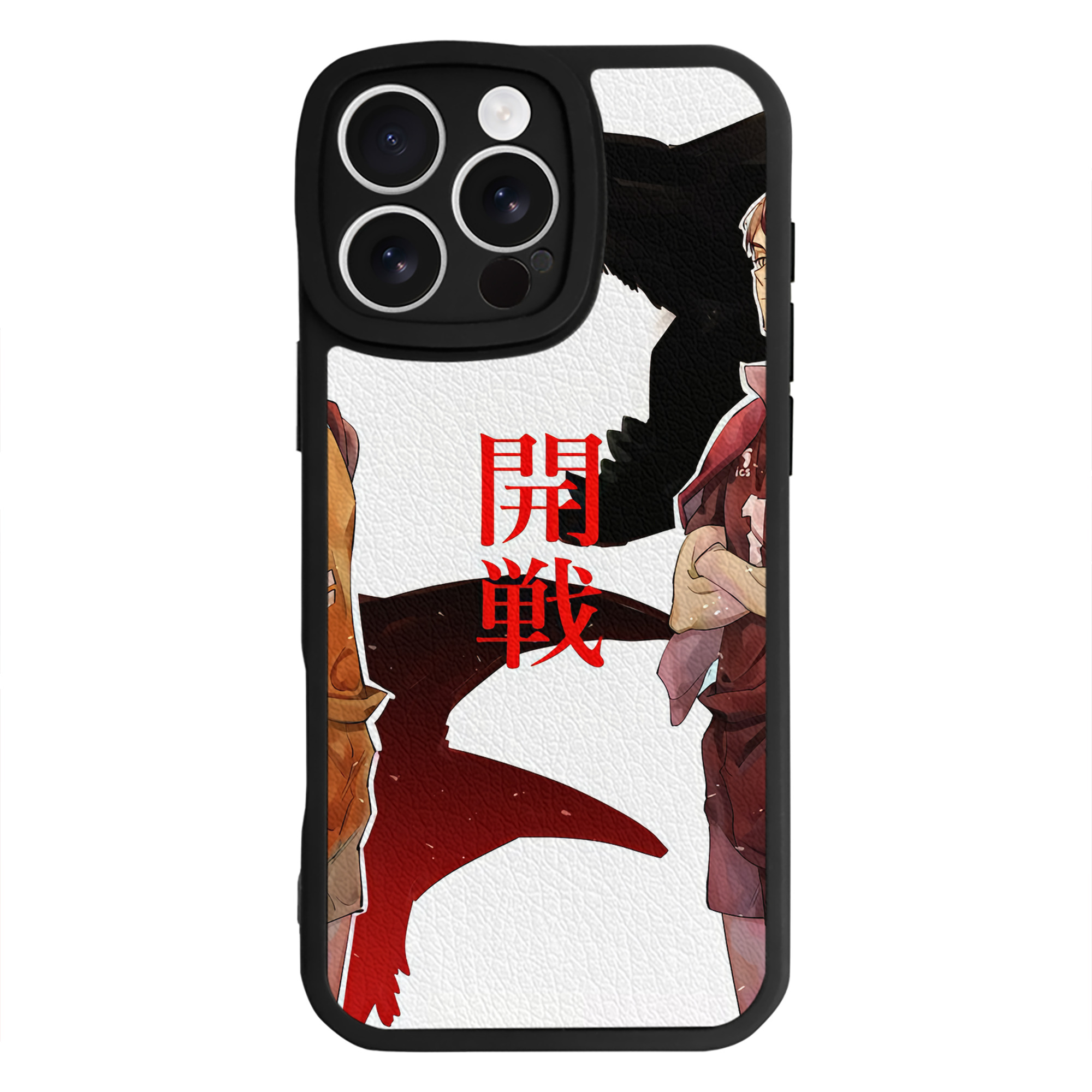 （画像用） ハイキュー!! Haikyu!! 【iPhone 16シリーズ対応】シリコンスマホケース（レザー調） 材質：シリコン